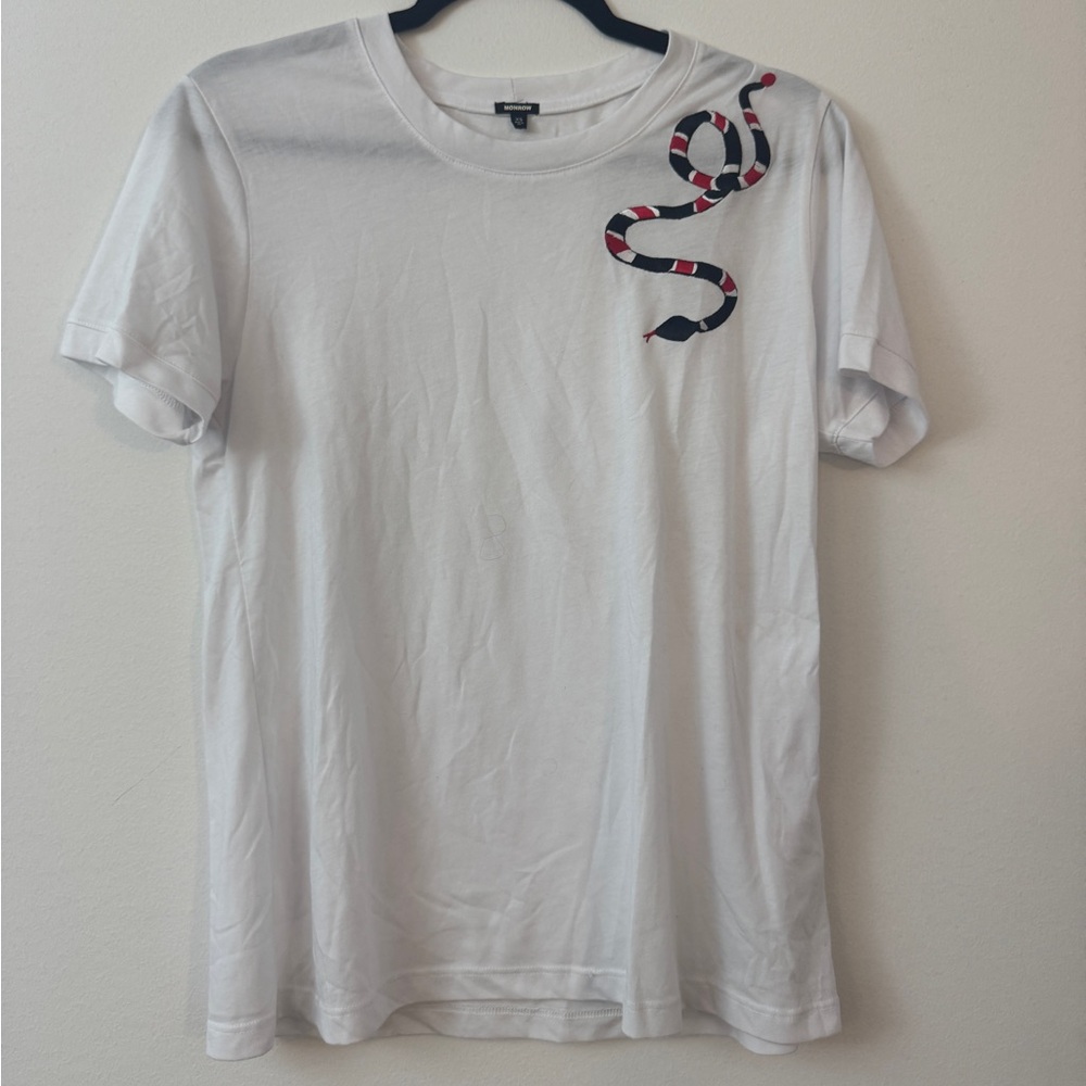 Monrow snake tee